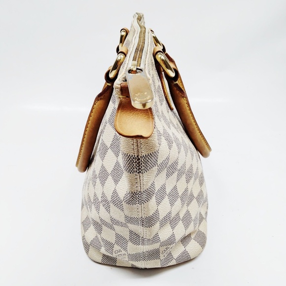 Louis Vuitton Saleya PM White Damier Azur - Picture 3 of 9